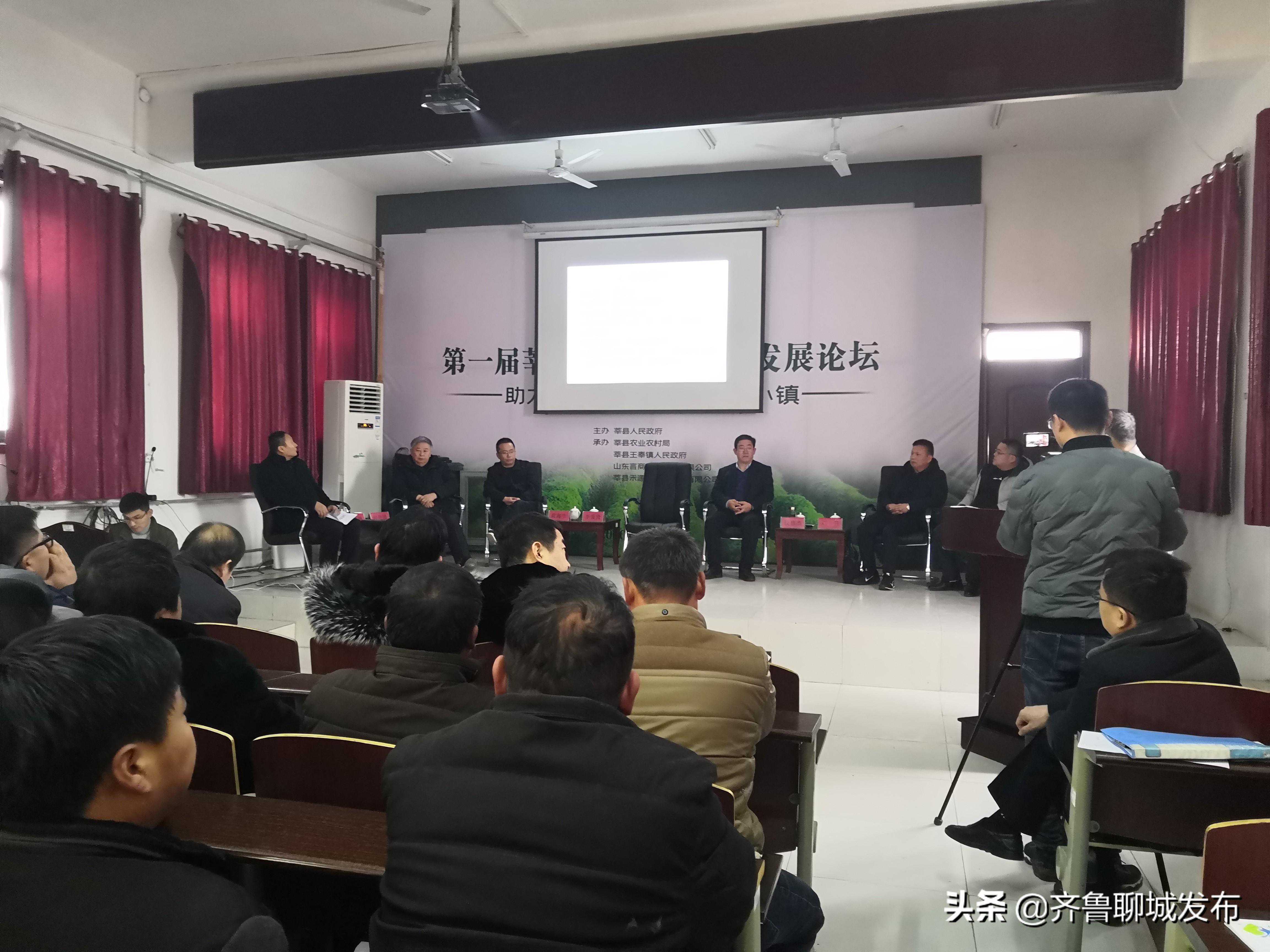 莘县举办第一届白玉山药产业发展论坛，全力打造“山药电商小镇”