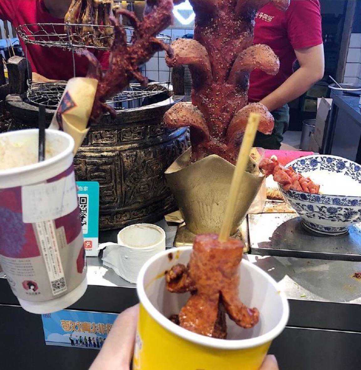 长沙真是个养肉肉的好地方 最爱大香肠